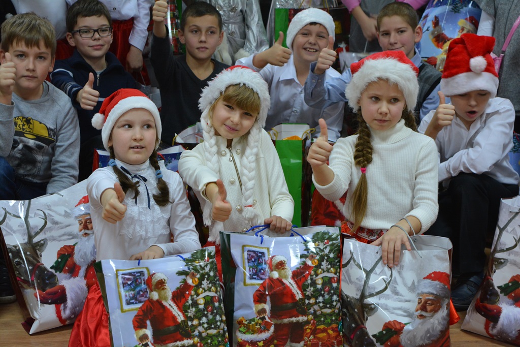 Святий Миколай відвідав дітей в Станіславові