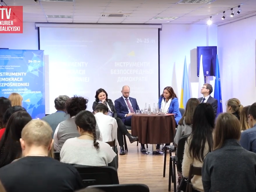 W Iwano-Frankiwsku debatowano o decentralizacji i tworzeniu społeczeństwa obywatelskiego