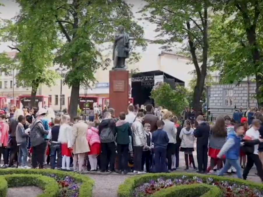 Obchody 228. rocznicy Konstytucji 3 Maja w Stanisławowie