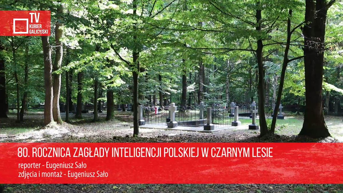 80. rocznica zagłady inteligencji polskiej w Czarnym Lesie