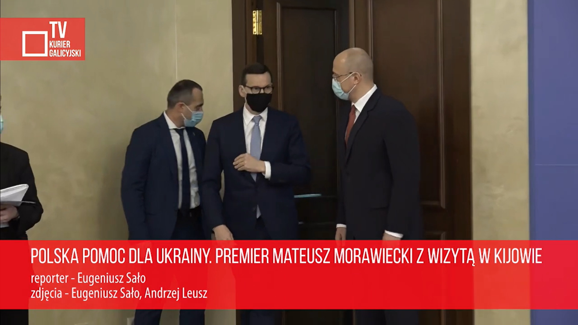 Premier RP Mateusz Morawiecki z wizytą w Kijowie
