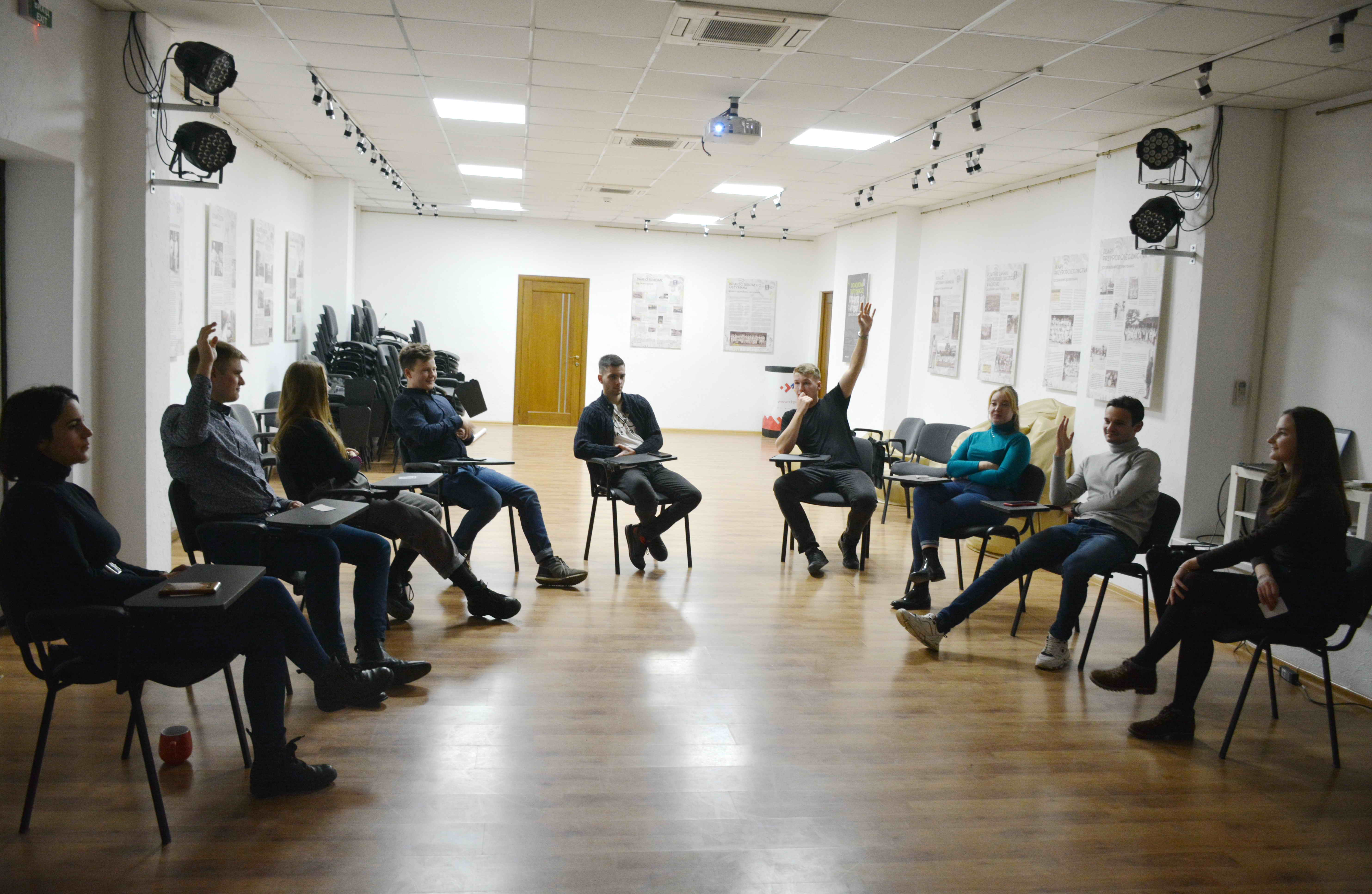 English Speaking Club dla wolontariuszy Centrum Kultury Polskiej i Dialogu Europejskiego