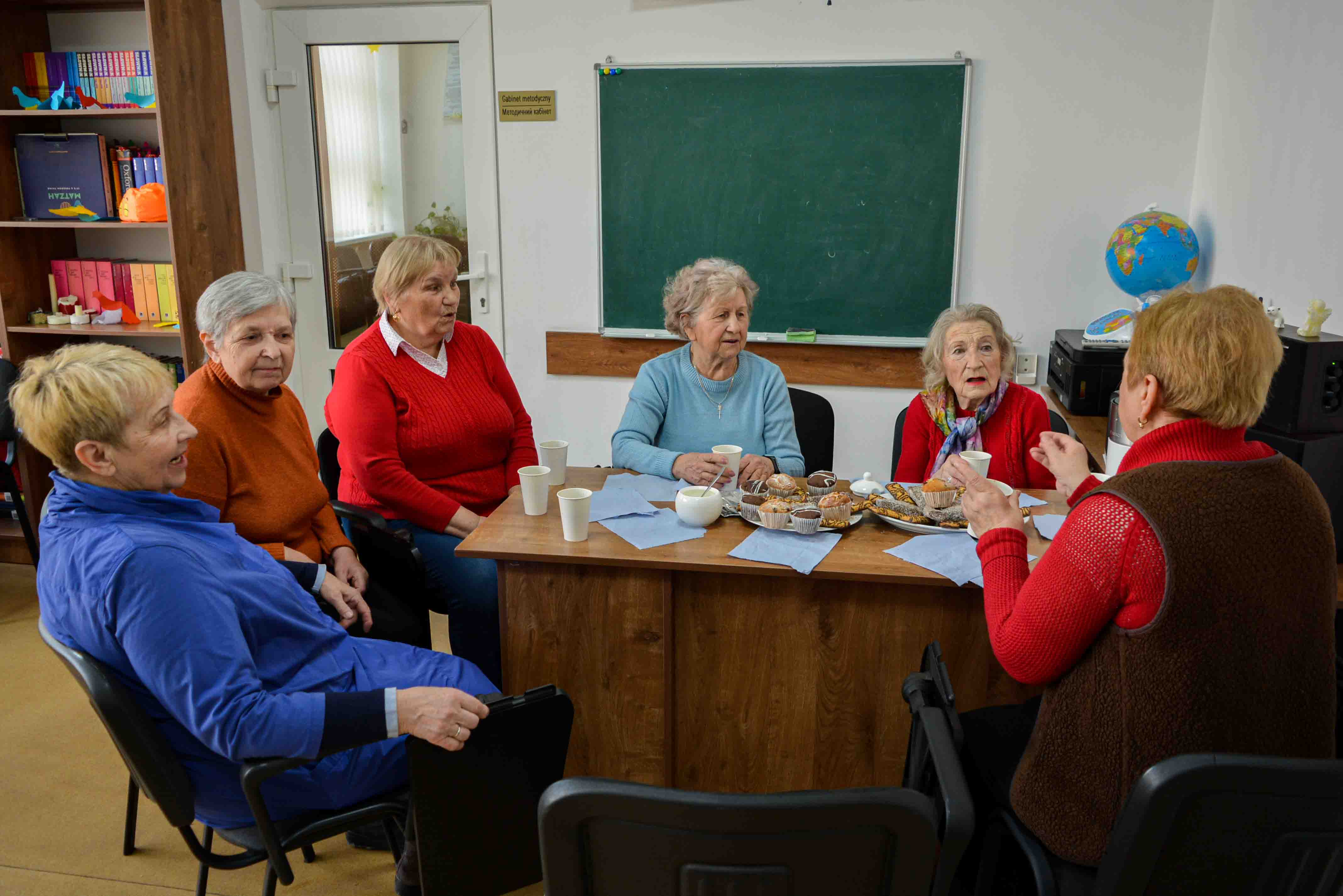 Spotkanie i rozmowy o działalności Klubu Seniora
