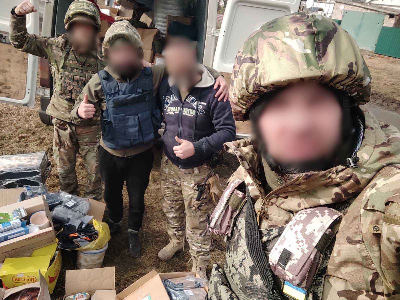 Допомога з Польщі за посередництвом Центру була передана українським солдатам